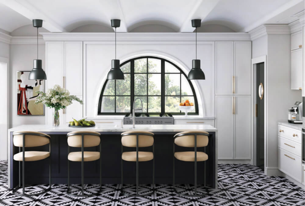 Petit White Shaker Kitchen Cabinet Line | Kitchen Design Inspiration | Cabinetselect.com