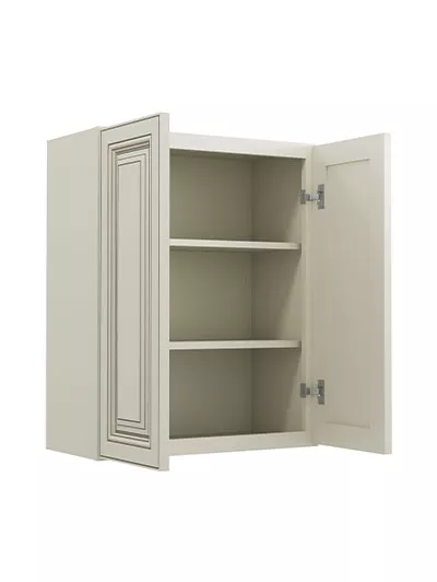 SL-W2430B: Signature Pearl 24″ Double Door Wall Cabinet