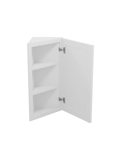 TW-AW30: Uptown White 30″ Angled Wall End Cabinet