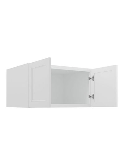 TW-W331824B: Uptown White 33″ Refrigerator Wall Cabinet 24″ Deep