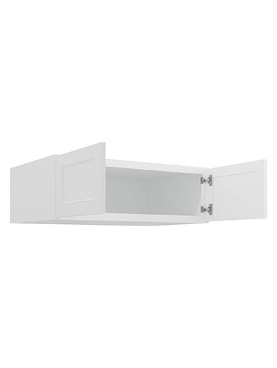 TW-W361224B: Uptown White 36″ Refrigerator Wall Cabinet 24″ deep