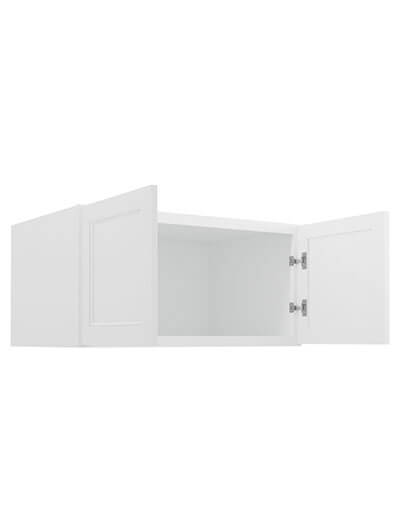 TW-W361824B: Uptown White 36″ Refrigerator Wall Cabinet 24″ deep