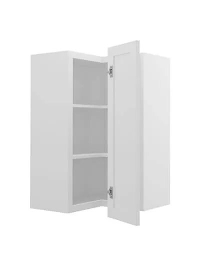 TW-WSQ2436: Uptown White 24″ Corner Wall Cabinet
