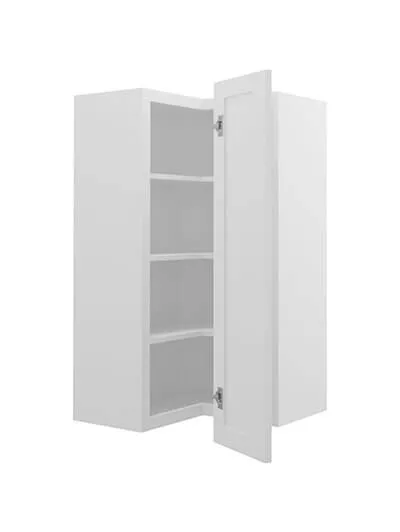 TW-WSQ2442: Uptown White 24″ Corner Wall Cabinet