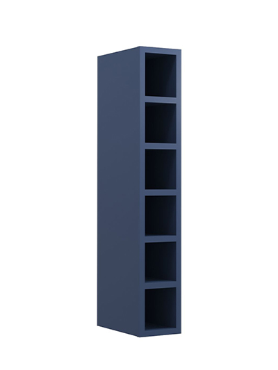 PD-WC636: Petit Blue Shaker 6″ Specialty Cabinet