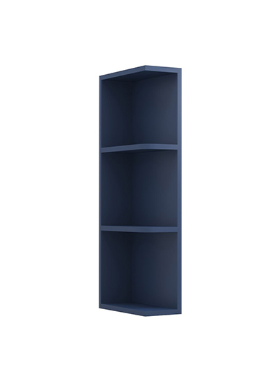 PD-WES536: Petit Blue Shaker 5″ Knick Knack Wall Shelf