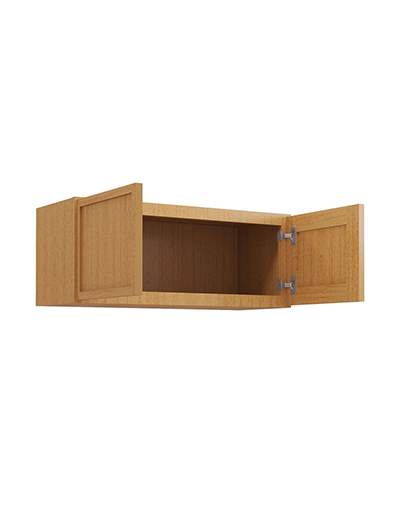 PS-W3012B: Petit Sand Shaker 30″ Double Door Bridge Wall Cabinet