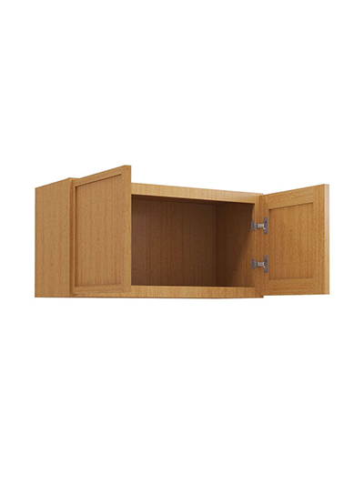 PS-W3015B: Petit Sand Shaker 30″ Double Door Bridge Wall Cabinet