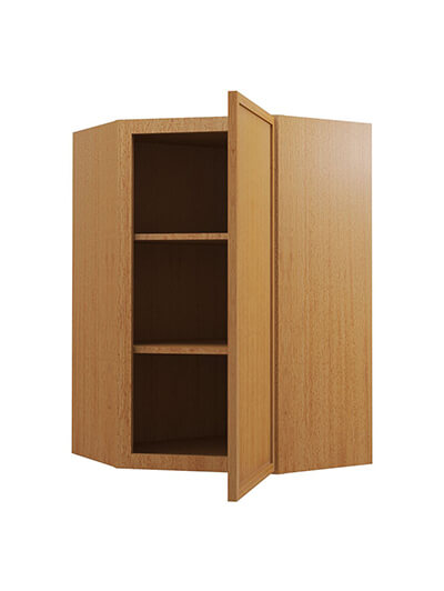 PS-WDC2436: Petit Sand Shaker 24″ Diagonal Corner Wall Cabinet