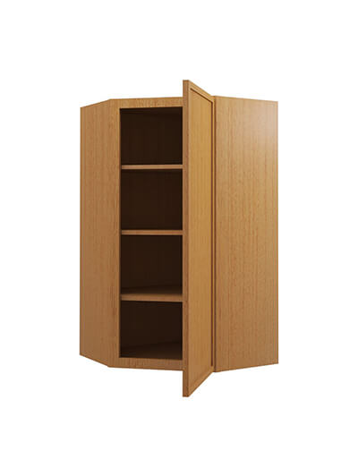 PS-WDC2442: Petit Sand Shaker 24″ Diagonal Corner Wall Cabinet