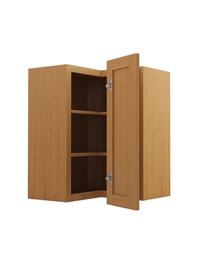 PS-WSQ2430: Petit Sand Shaker 24″ Corner Wall Cabinet