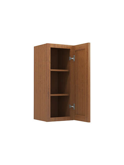 PR-W1530: Petit Brown Shaker 15″ Wall Cabinet