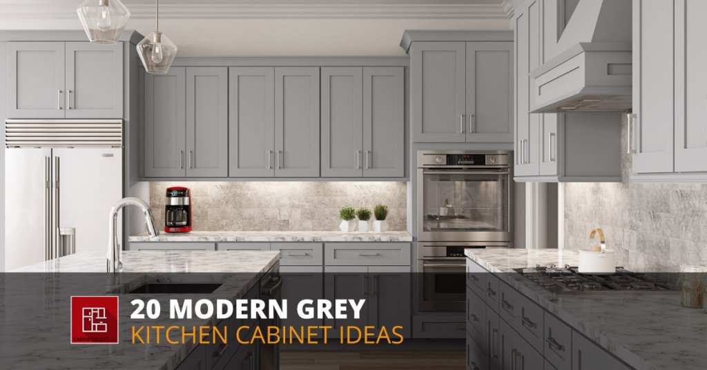 20 Modern Grey Kitchen Cabinet Ideas | CabinetSelect.com