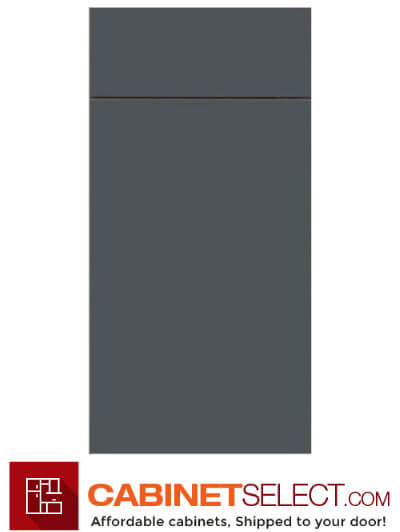 Euro Matte Grey Door Sample | CabinetSelect.com