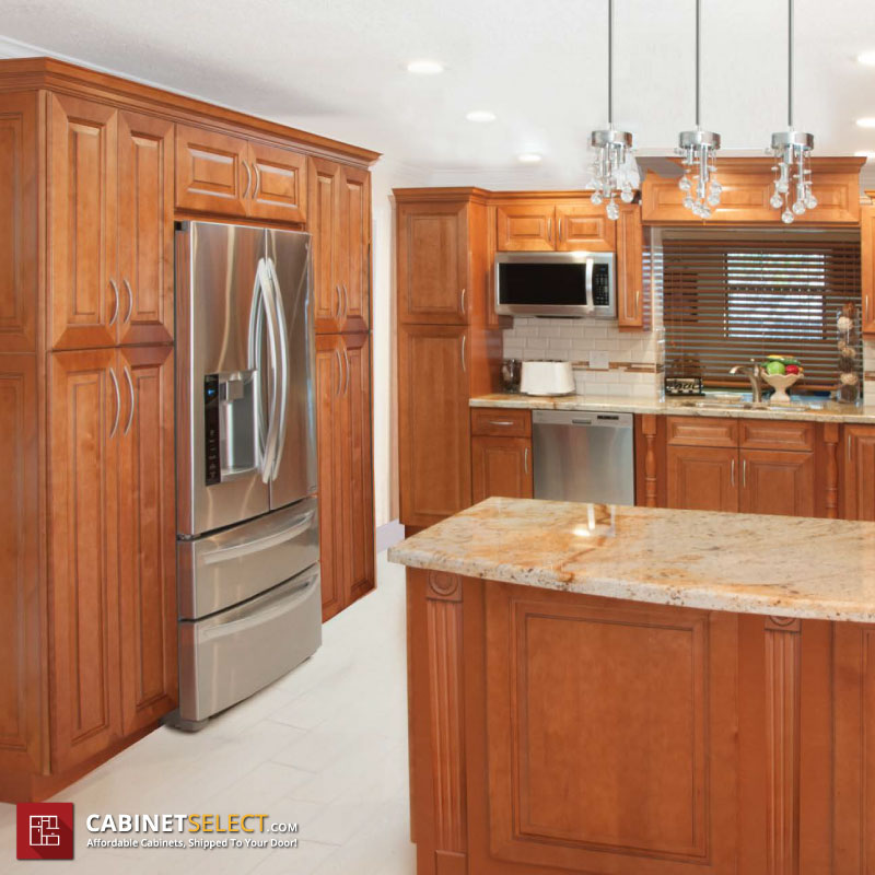 Ashville Cinnamon Traditional Kitchen