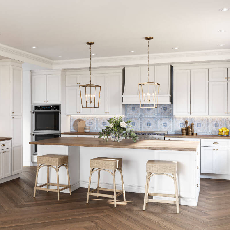 Oxford White Kitchen | CabinetSelect.com