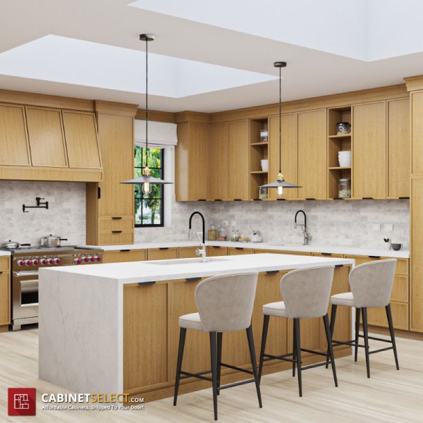 30 Stunning Brown Kitchen Cabinet Ideas | CabinetSelect.com
