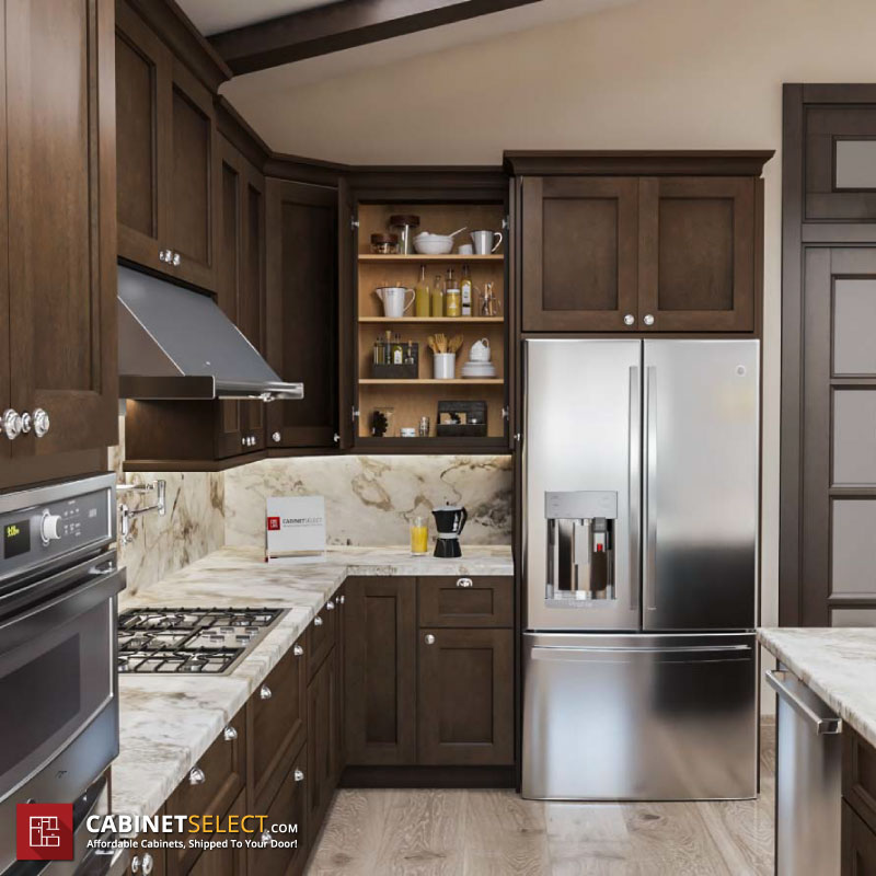 Rockport Walnut Brown Kitchen