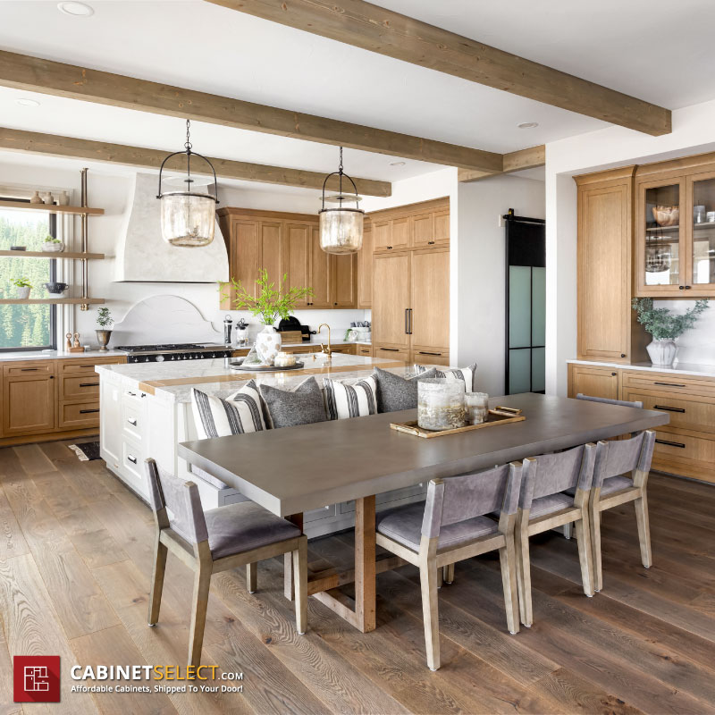 Unfinished Shaker Cabinets