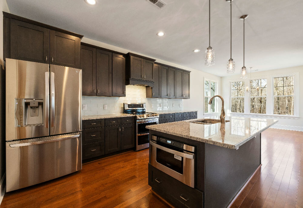 Dark Espresso Pepper Shaker Kitchen | Kitchen Design Inspiration | Cabinetselect.com