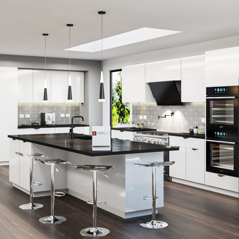 Euro Gloss White Kitchen