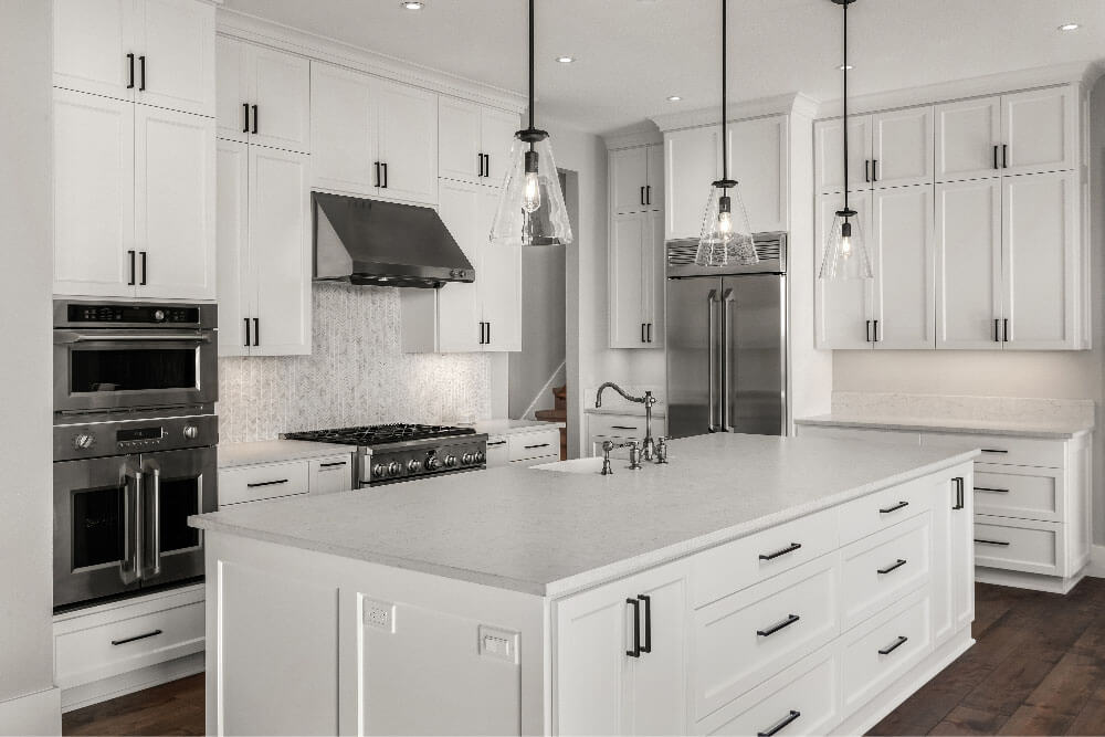 White Shaker Kitchen Cabinet Line | Kitchen Design Inspiration | Cabinetselect.com