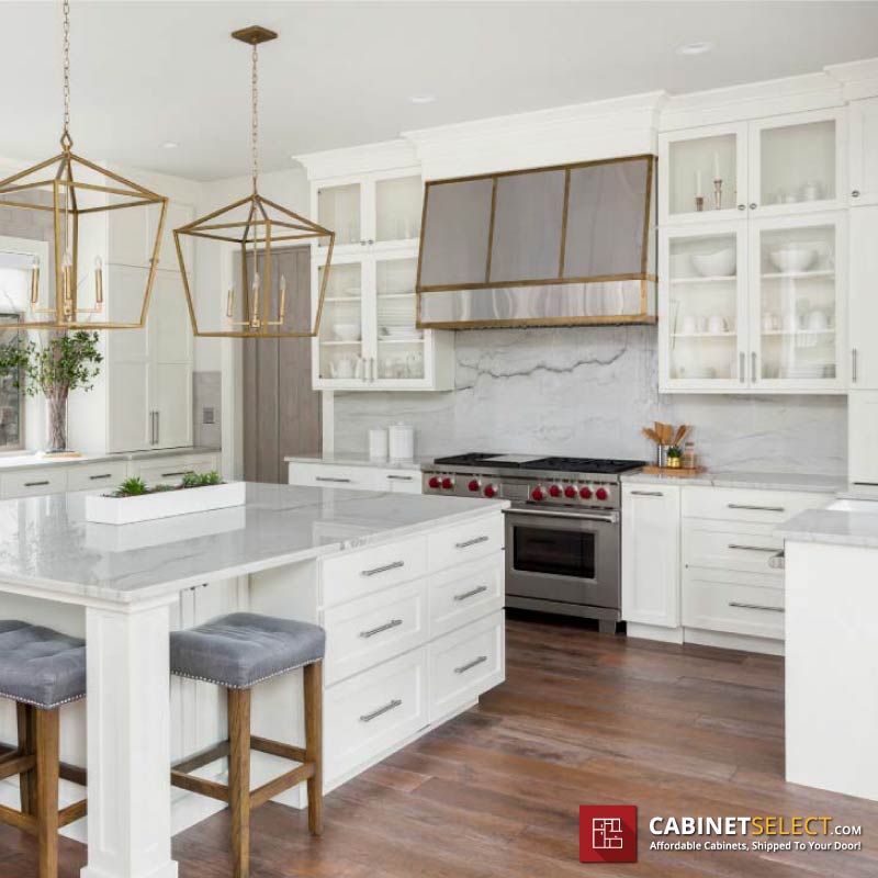 Shaker White Modern Kitchen