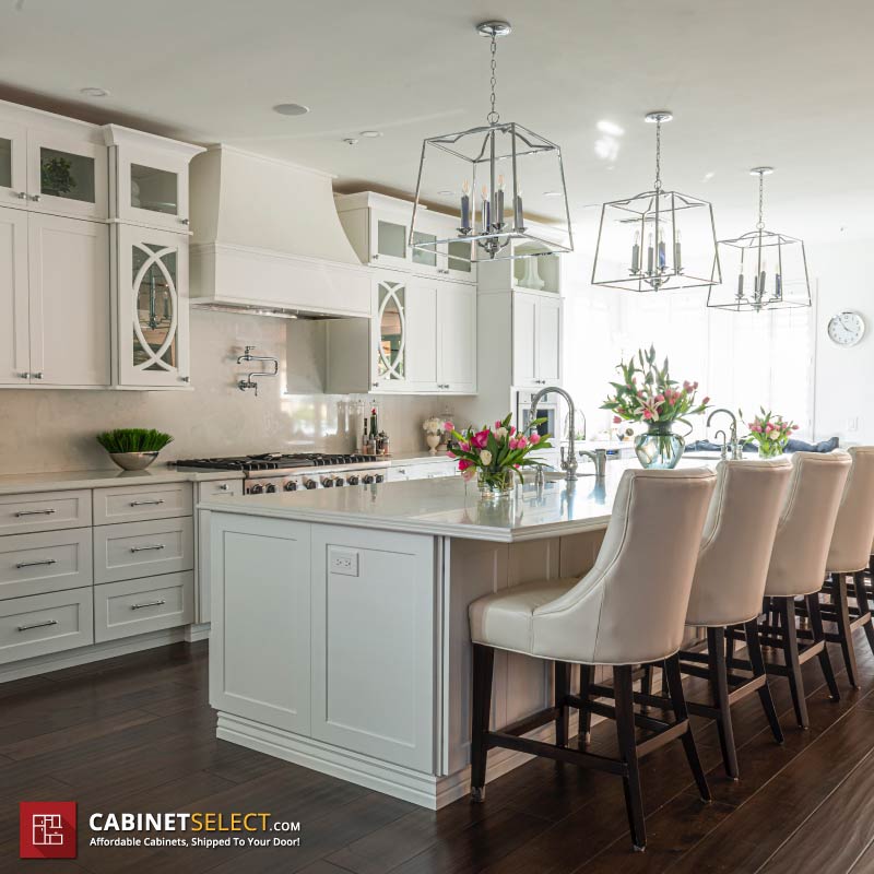 White Shaker Kitchen Cabinets (1)