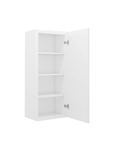 AW-W1842: Ice White Shaker 18″ Single Door Wall Cabinet