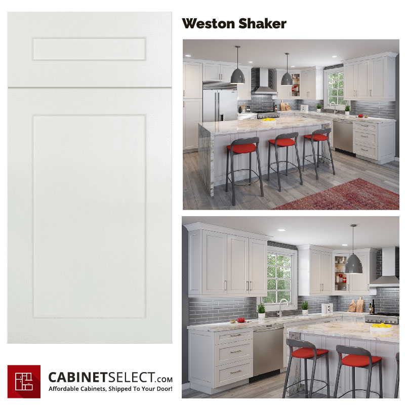 Clearance White Shaker Cabinets - MANA Kitchens