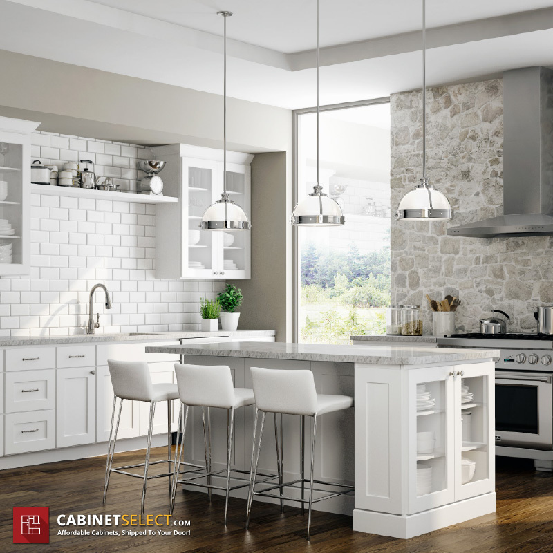 Clean Shaker Kitchen Cabinets