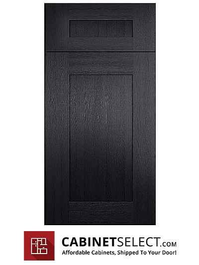 Forevermark Blaze Black Shaker Door Sample