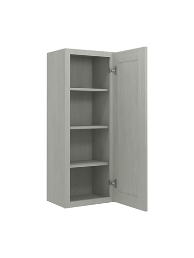 AN-W1542: Nova Light Grey Shaker 15″ Single Door Wall Cabinet