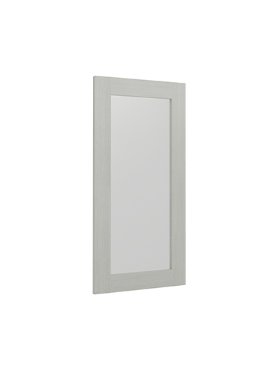 AN-W1836GD: Nova Light Grey Shaker 18″ Glass Door