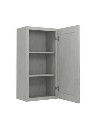 AN-W2136: Nova Light Grey Shaker 21″ Single Door Wall Cabinet