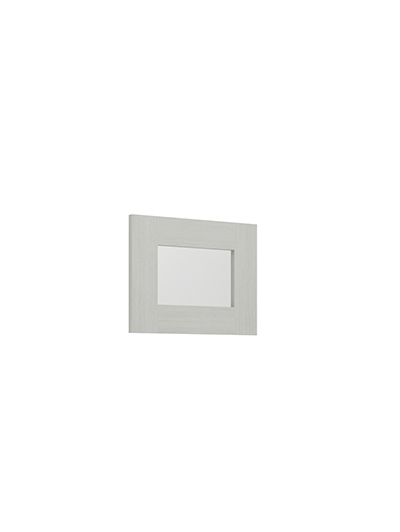AN-W3012BGD: Nova Light Grey Shaker 30″ Glass Door