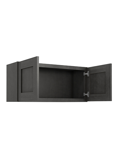 AG-W3315B: Greystone Shaker 33″ Double Door Bridge Wall Cabinet