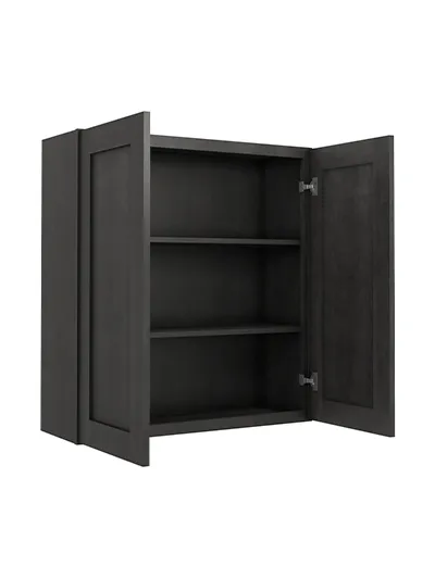 AG-W3336B: Greystone Shaker 33″ Double Door Wall Cabinet