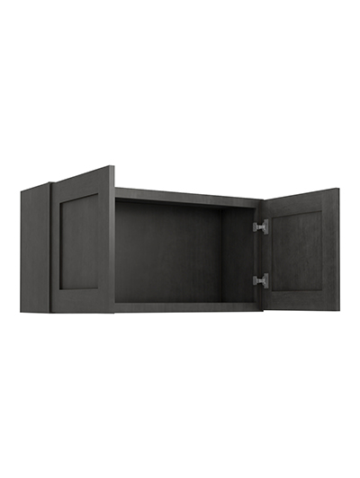 AG-W3618B: Greystone Shaker 36″ Double Door Bridge Wall Cabinet