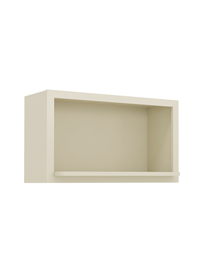 SA-WMS3018: Shaker Antique White Wall Microwave Cabinet Kit