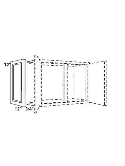 Sandy Mirage Shaker 12×12 Decorator Matching Door