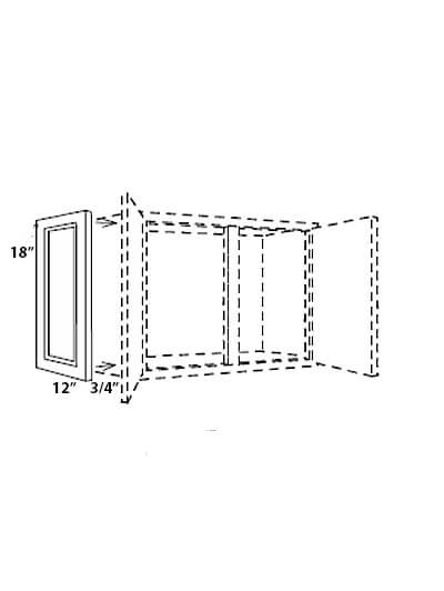 Sandy Mirage Shaker 24×18 Decorator Matching Door