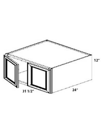 Sandy Mirage Shaker 31.5x12x24 Wall Refrigerator Cabinet