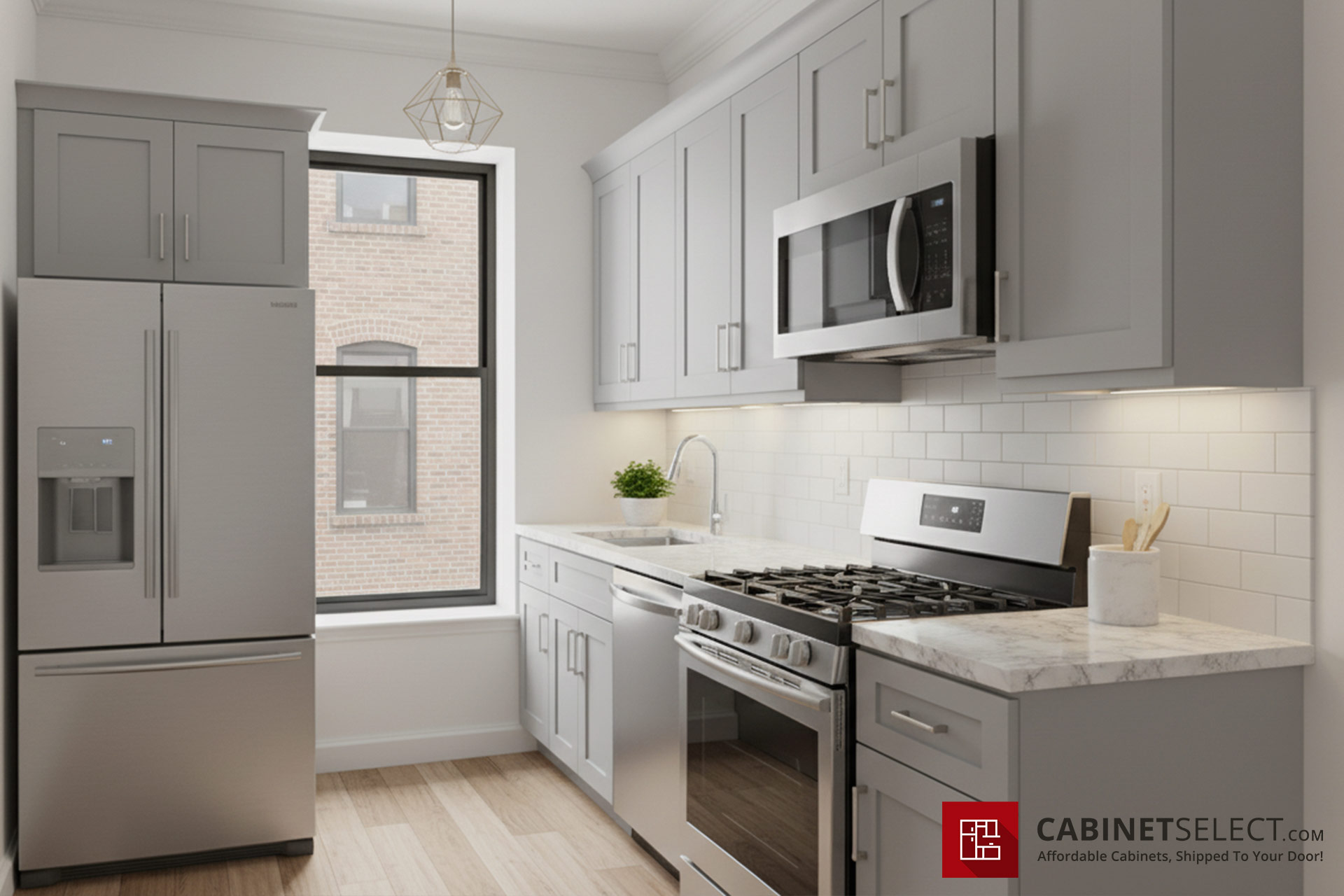 Top 12 Kitchen Cabinet Lines for Multi Family Projects | CabinetSelect.com, image size:1920x1280