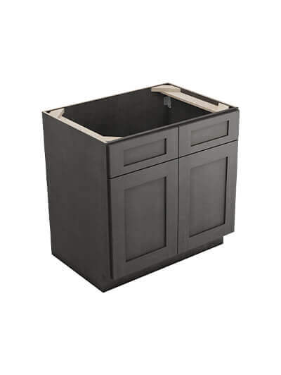 Greystone Shaker Sb33b Double Door Sink Base Closed