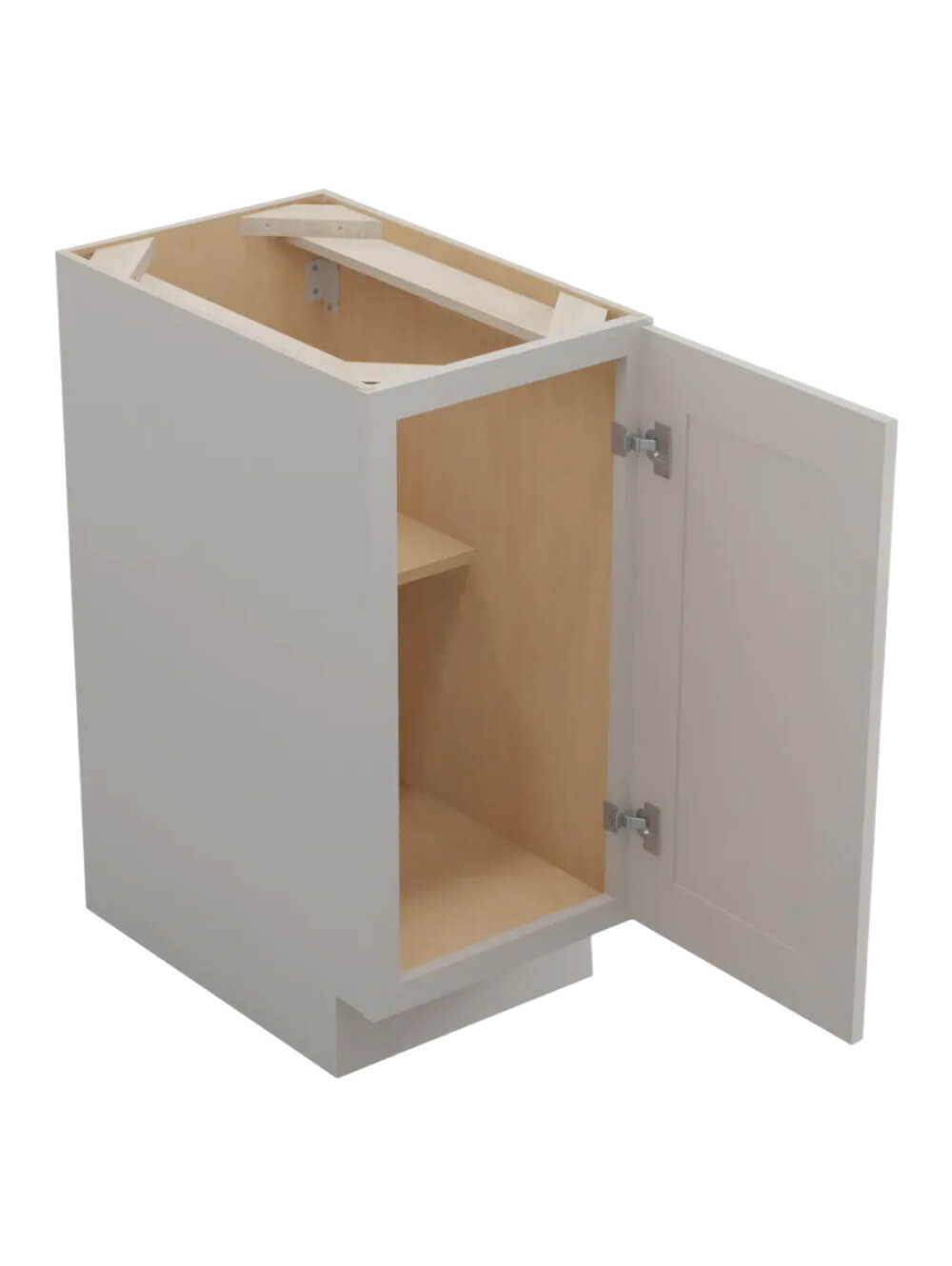 SD-B15FH: Shaker Dove 15″ Single Door Base Cabinet