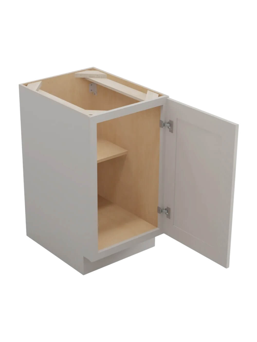 SD-B18FH: Shaker Dove 18″ Single Door Base Cabinet