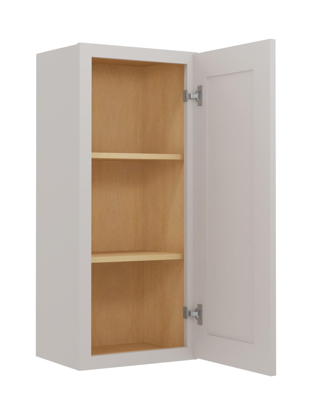 SD-W1536: Shaker Dove 15″ Single Door 36″ High Wall Cabinet