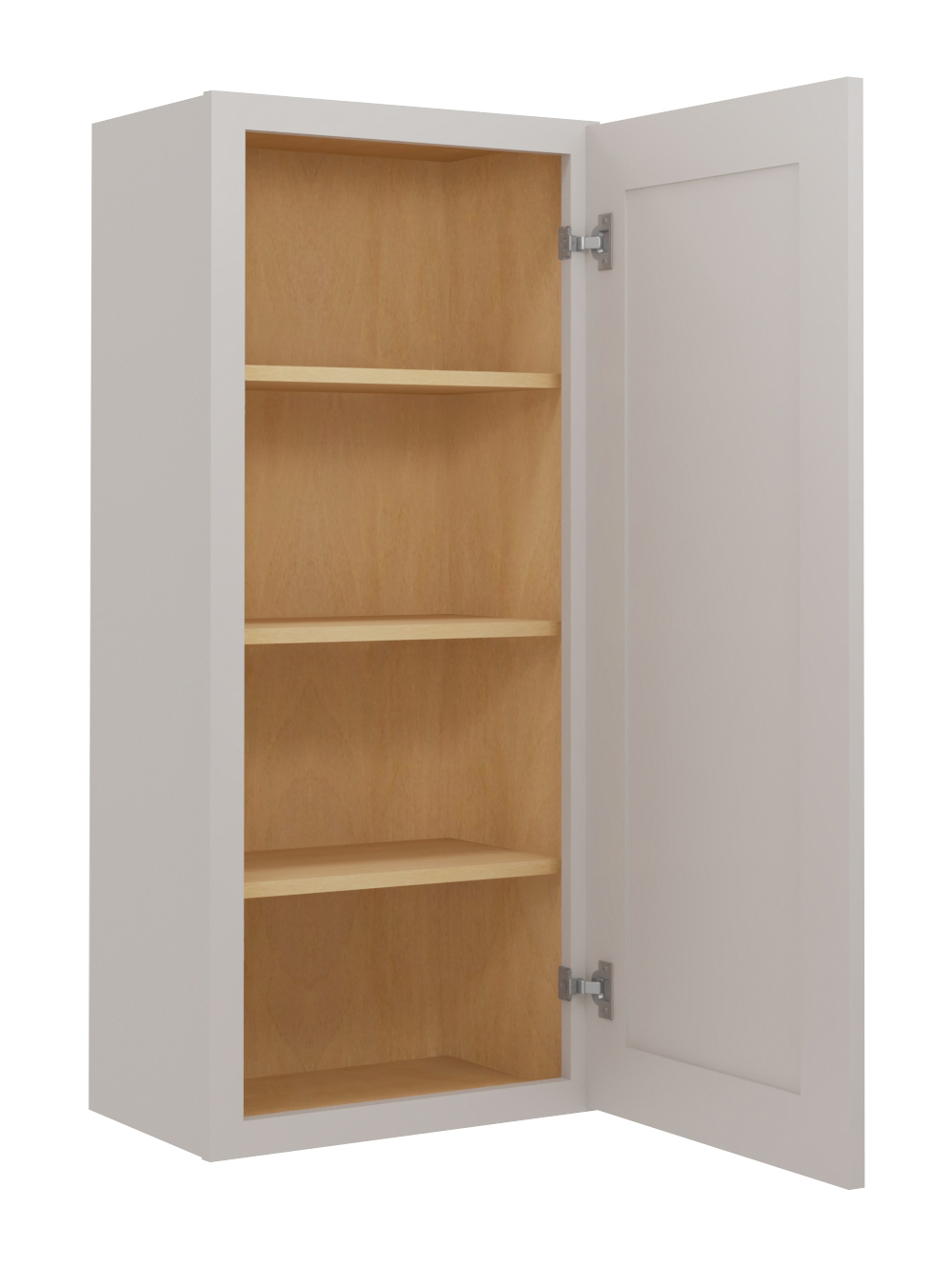 SD-W1842: Shaker Dove 18″ Single Door 42″ High Wall Cabinet