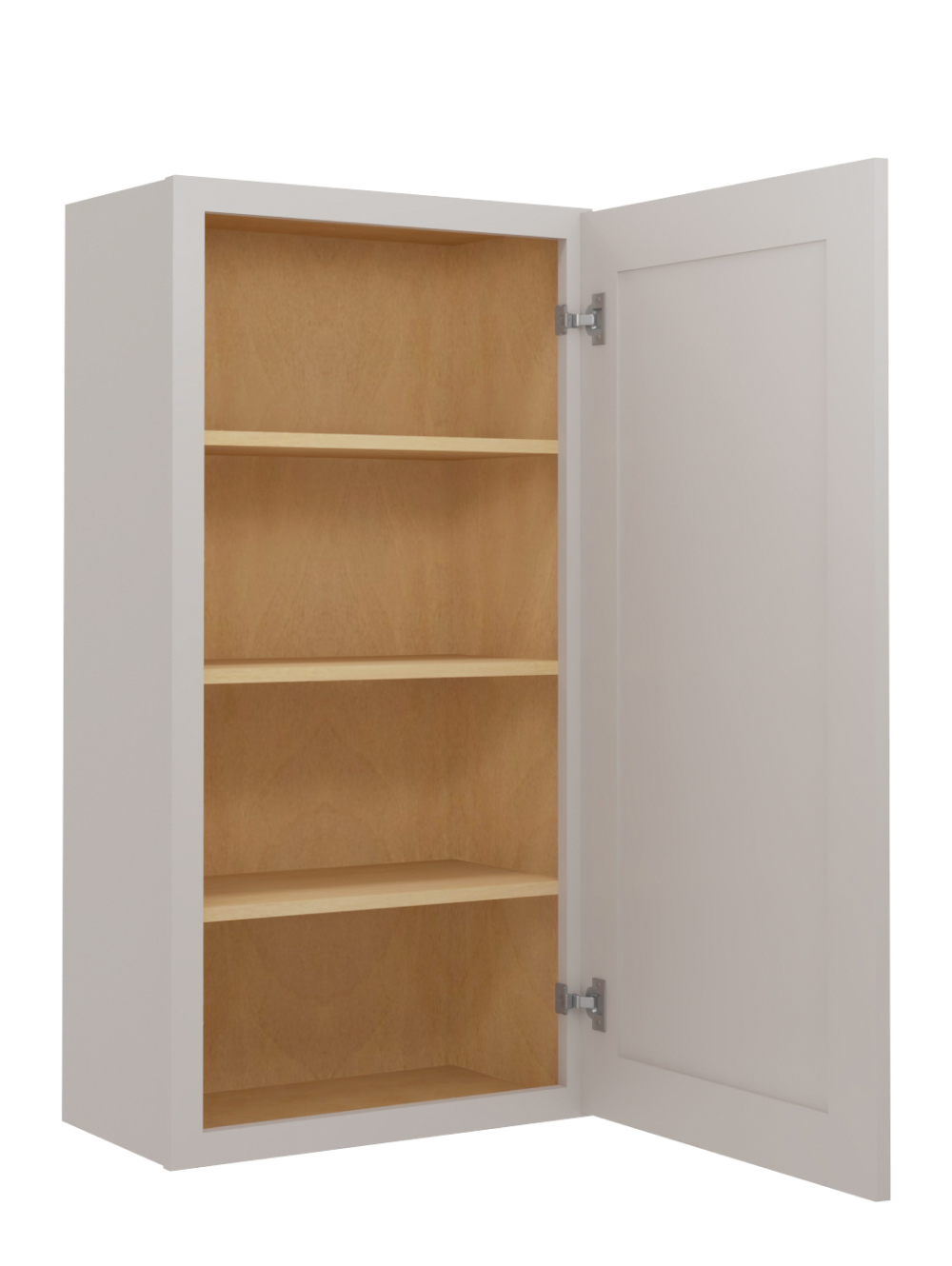 SD-W2142: Shaker Dove 21″ Single Door 42″ High Wall Cabinet